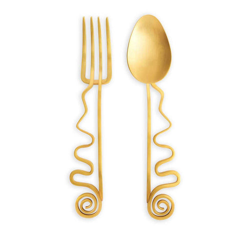 Spirale Serving Set S/2 by L'objet