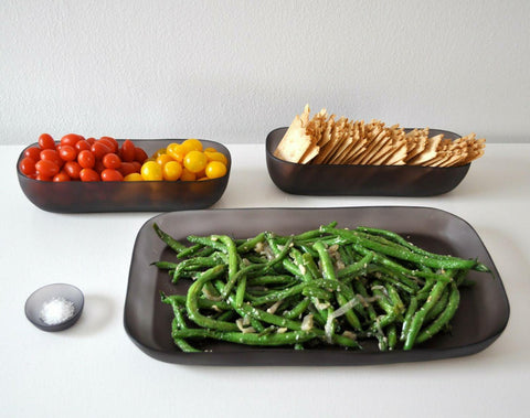 Square Dishes  by Tina Frey