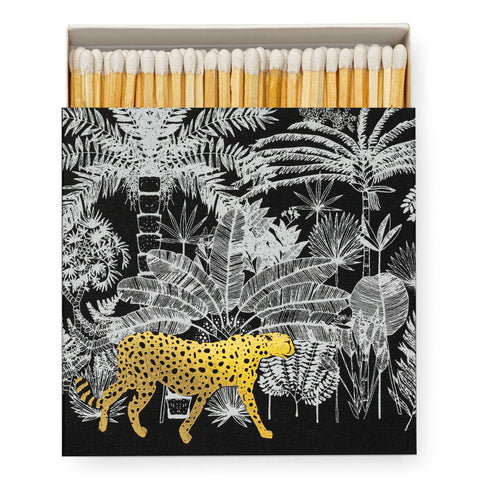 Square Matches Cheetah In Jungle by Archivist Gallery
