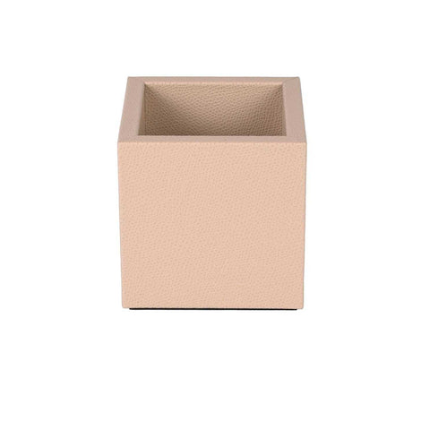 Square Pencil Cup Square Pencil Holder Liverpool Taupe by Pinetti