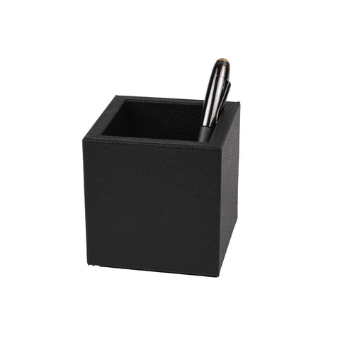 Square Pencil Holder - Liverpool Black by Pinetti