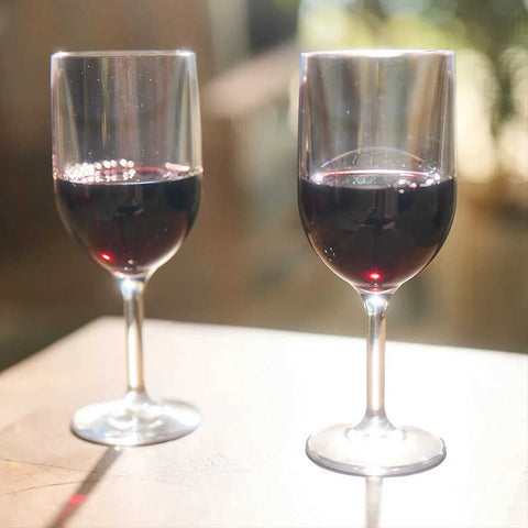 Stemware Wine Glass 12oz Set of 4 Clear by Drinique