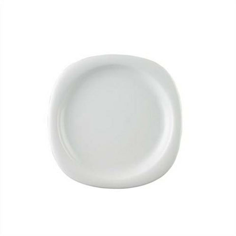 Suomi White Salad Plate by Rosenthal