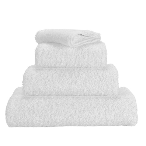 SuperPile White Bath Sheet by Abyss