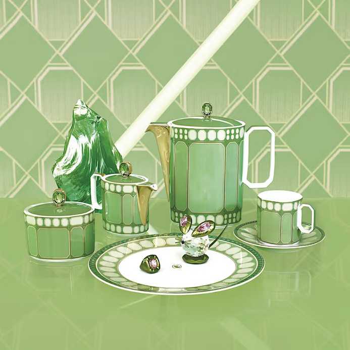 Swarovski Signum Green  by Rosenthal
