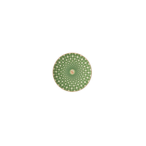Swarovski Signum  Plate Fern Green by Rosenthal