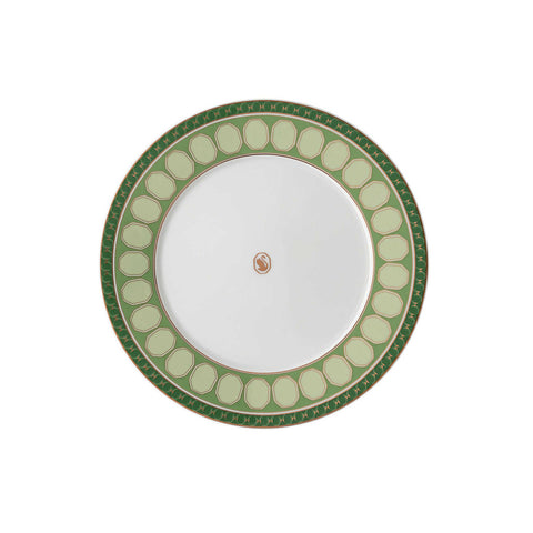 Swarovski Signum  Salad/Dessert Plate Fern Green by Rosenthal