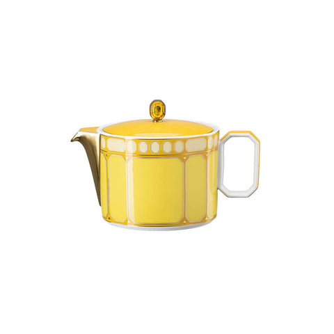 Swarovski Signum  Tea Pot Small Jonquil Yellow by Rosenthal
