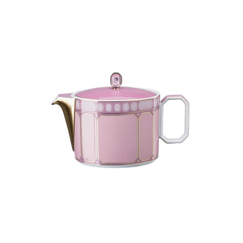 Swarovski Signum  Tea Pot Small Rose Pink by Rosenthal