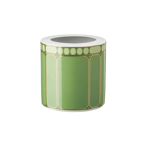 Swarovski Signum  Vase Med Fern Green by Rosenthal