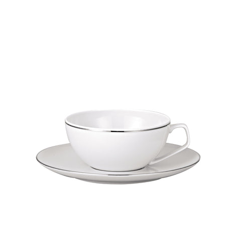 Tac 02 Platinum Tea Cup, Low - Import - 8 Ounce by Rosenthal