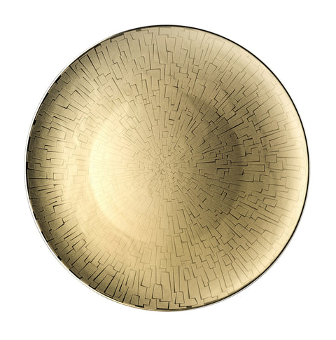 Tac 02 Skin Gold Service Plate by Rosenthal