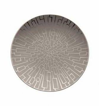 Tac 02 Skin Platinum Bread & Butter Plate by Rosenthal
