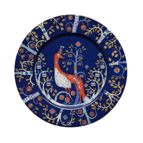 Taika Blue Salad Plate by Iittala