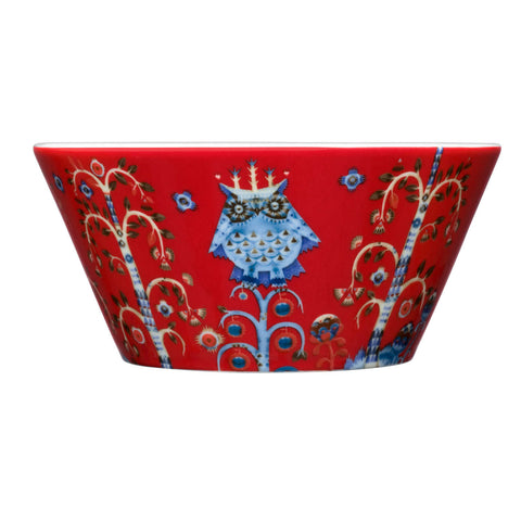 Taika Holiday  Cereal Bowl Red by Iittala