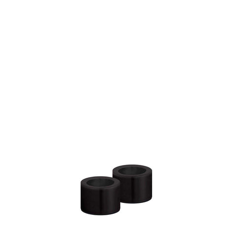 Taper Candle Holder Matt Black 2-Pack by Uyuni