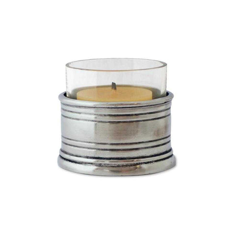 Tea Light Candle Holder W/Glass by Match