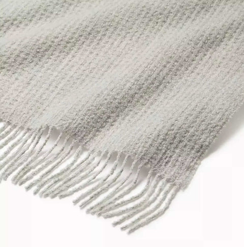 Terranova Grey Throw by Sferra