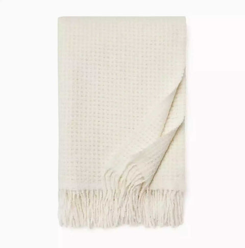 Terranova Ivory Throw by Sferra