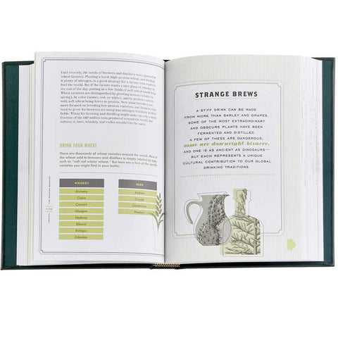 The Drunken Botanist Traditional Green Leather by Graphic Image