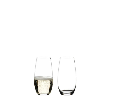 The O Wine Tumbler Champagne Glass Box of 2 by Riedel