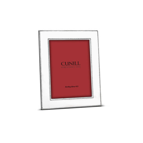 Tiffany Double Bead Sterling 4x6 Frame by Cunill