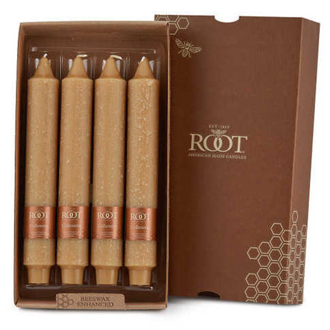 Timberline Collenette Beeswax 9 Inch Box Of 4 by Root