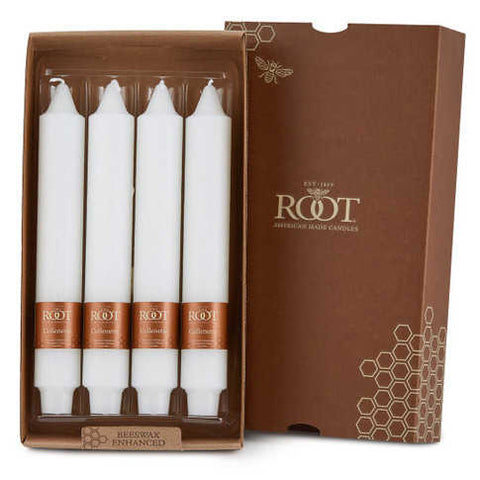 Timberline Collenette White 9 Inch Box Of 4 by Root