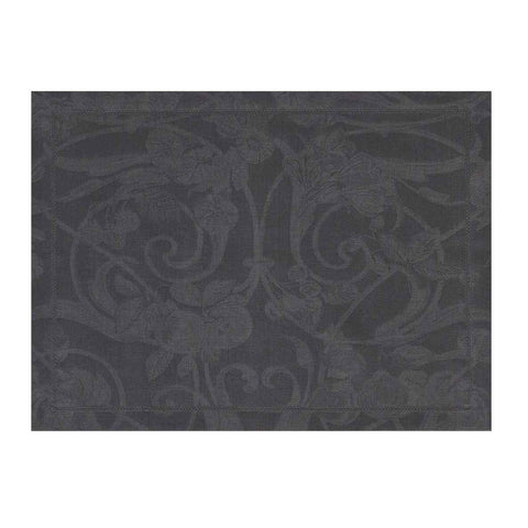Tivoli Onyx Placemat by Le Jacquard Francais