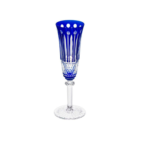 Tommy Dark-Blue Champagne Flute by Saint Louis