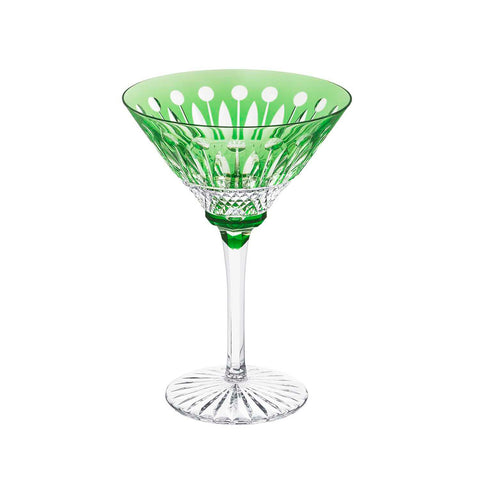 Tommy Green Cocktail Glass by Saint Louis