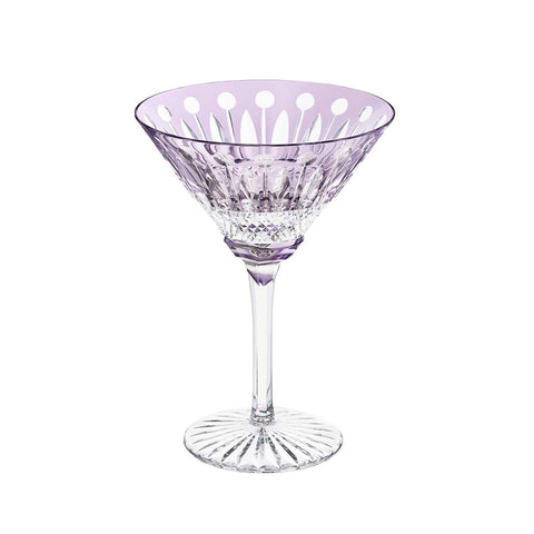 Tommy Purple Cocktail Glass by Saint Louis