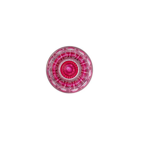 Tommy Red Champagne Flute by Saint Louis