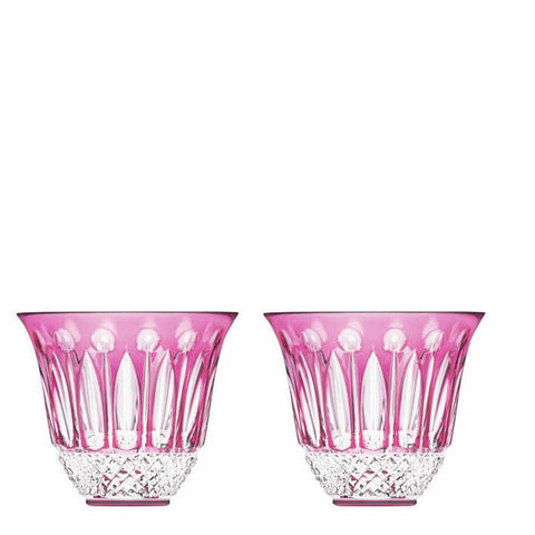 Tommy Set Of 2 Amethyst Flared Tumblers by Saint Louis