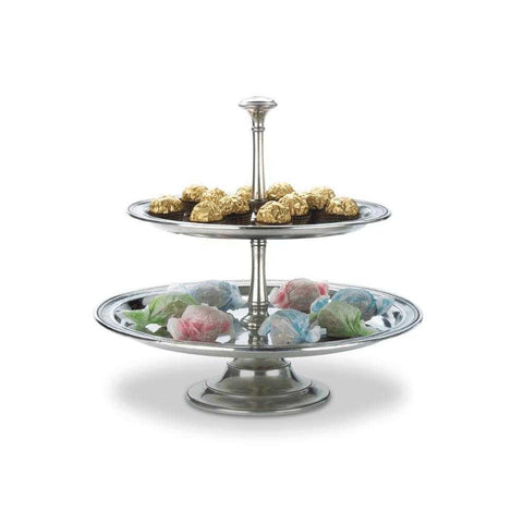 Toscana Toscana two-tier centerpiece by Match
