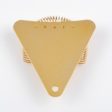 Triangle Strainer Gold by Japanese Bar Tools