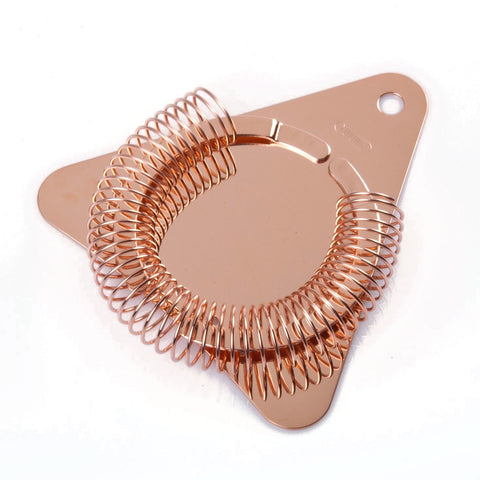 Triangle Strainer Rose Gold by Japanese Bar Tools