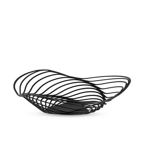 Trinity Fruit Holder Black by Alessi