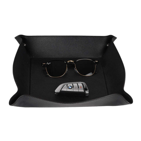 Trinket Tray Square Liverpool Black by Pinetti