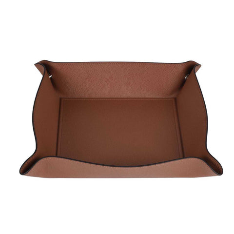 Trinket Tray Square Liverpool Chocolate by Pinetti