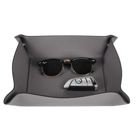 Trinket Tray Square Liverpool Dark Grey by Pinetti