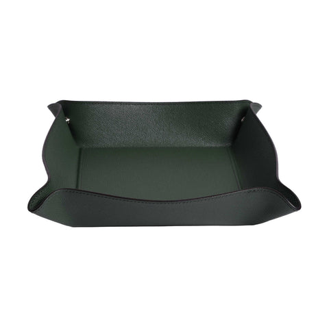 Trinket Tray Square Liverpool Hunter Green by Pinetti
