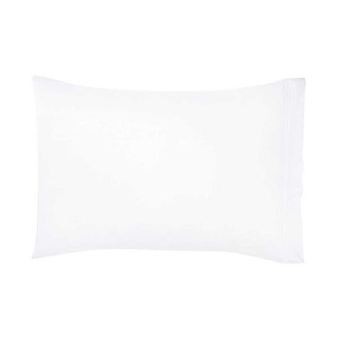 Triomphe Blanc Pillowcase Standard (Single) by Yves Delorme