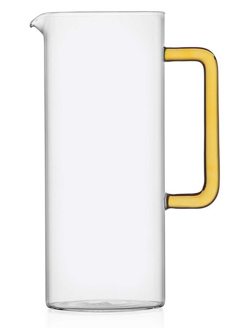 Tube Jug With Yellow Handle 40.6 oz by Ichendorf