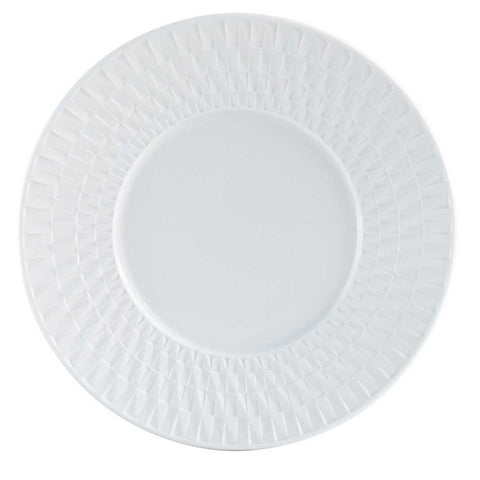 Twist White Bread And Butter Plate  by Bernardaud