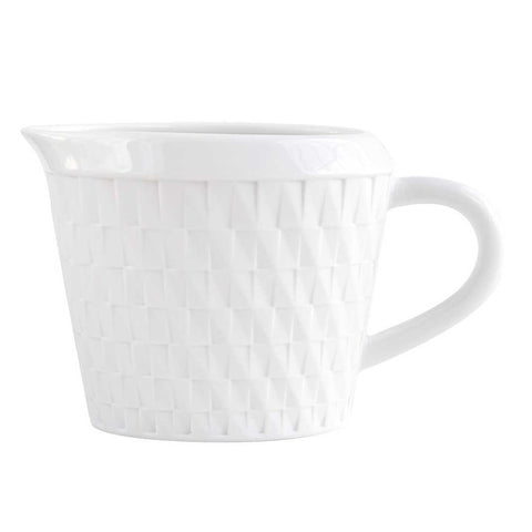Twist White Creamer by Bernardaud