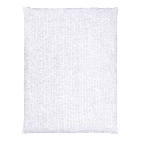 Twist White Duvet Cover Queen  by Christian Fischbacher