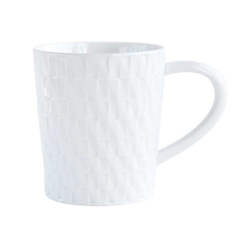 Twist White Mug by Bernardaud