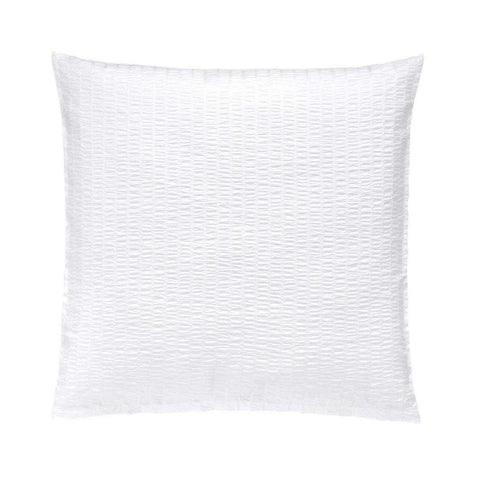 Twist White Pillow Case Standard  by Christian Fischbacher