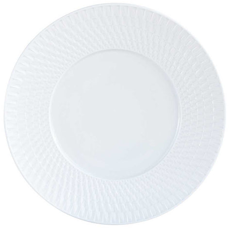 Twist White Salad Plate  by Bernardaud
